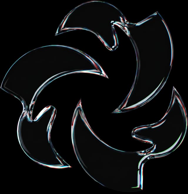 Bloom Logo Glass