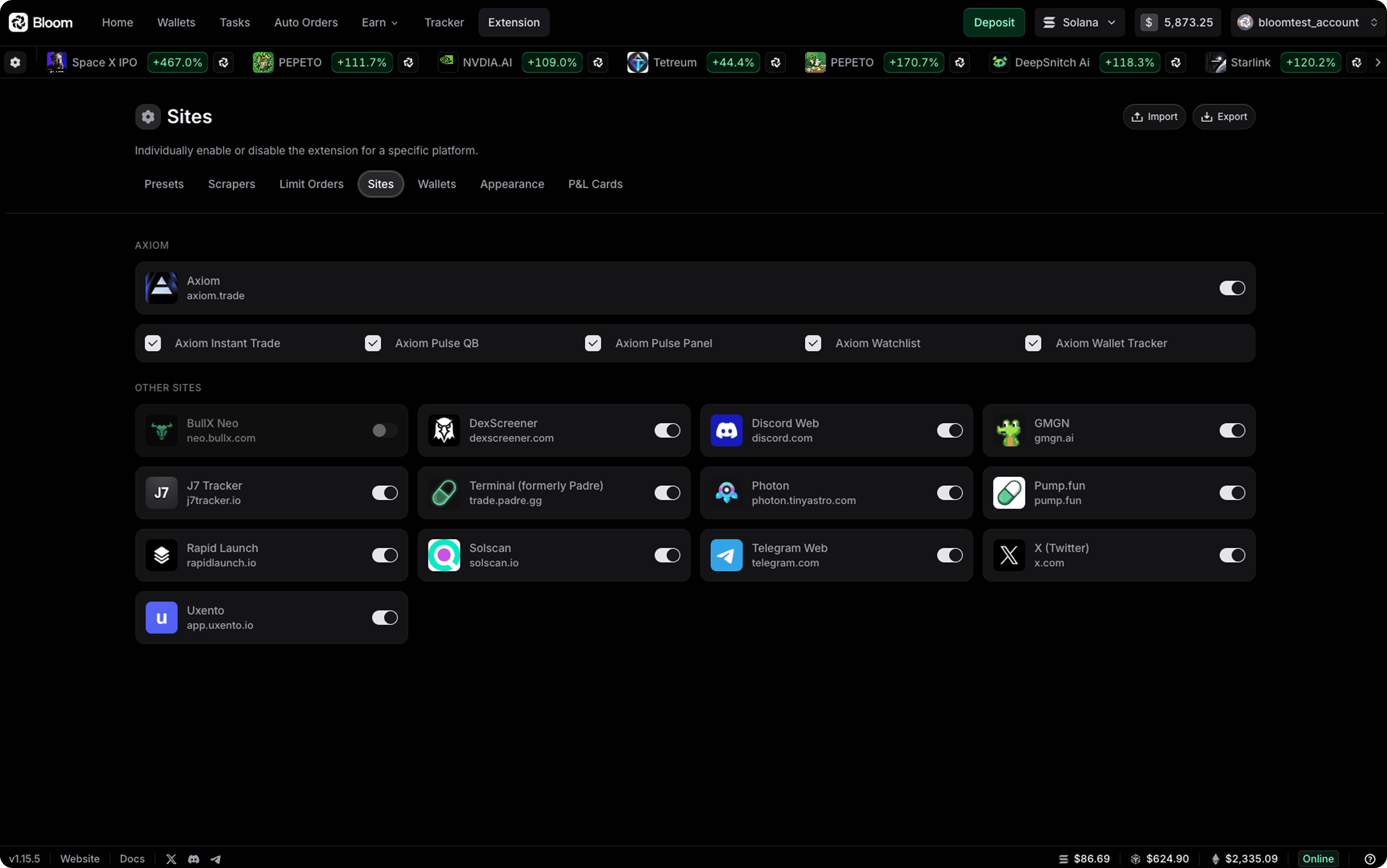 extension-sites.png (alt: 15+ supported terminals)